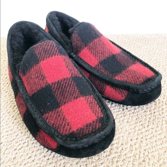 ugg ascot plaid